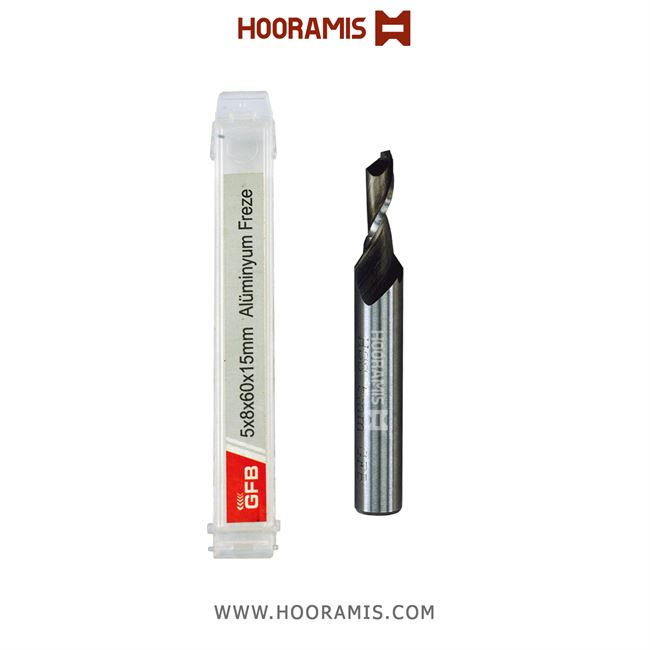 مته عمومی تک کاناله 8*60*15*5 از جنس HSS برند GFB ترکیه